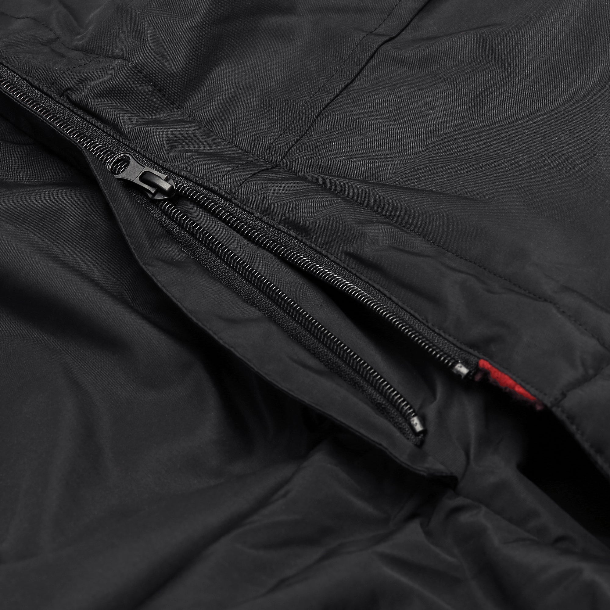 Sports Cape Black and Burgundy