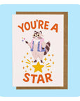 A6 Greeting Card - You're A Star