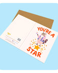 A6 Greeting Card - You're A Star