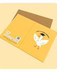 A6 Greeting Card - Who's A Smart Goose?