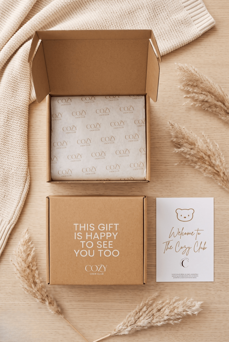 Cozy Gift Box &amp; Card