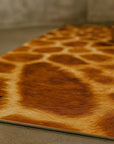 Giraffe Print Eco Yoga Mat – 6mm Support, Non-Slip Surface | Yune-3