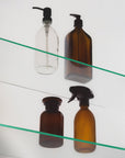 Amber Rectangle Soap Dispenser