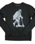 Glow Big Pullover Sweatshirt in Electric Blue