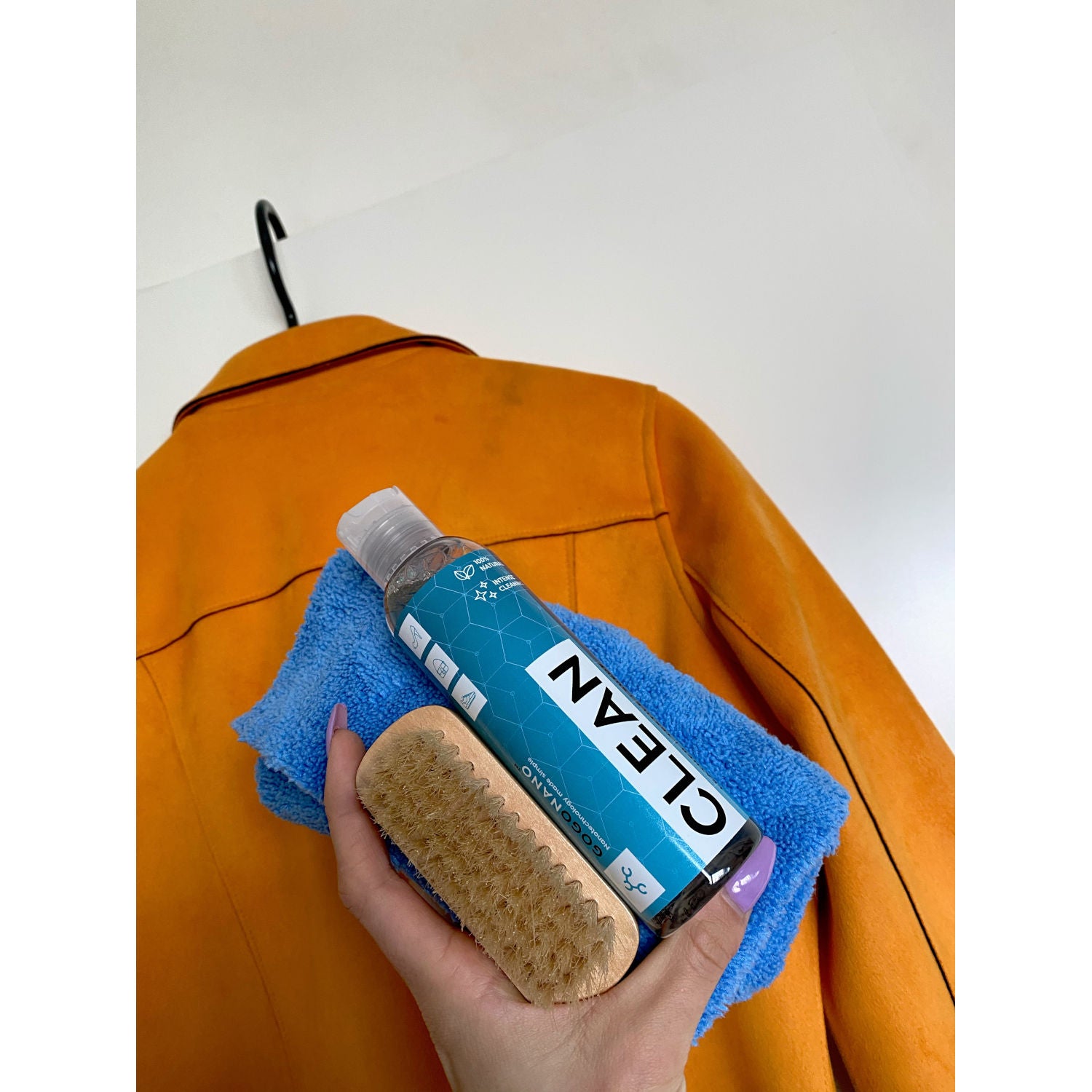 Eco-Friendly Shoe Cleaner Gel by GoGoNano – Vegan &amp; Biodegradable by GoGoNano at www.brixbailey.com