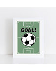 Football Pitch Print - Goal!