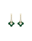 Golden Clover Earrings