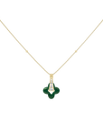 Golden Clover Necklace