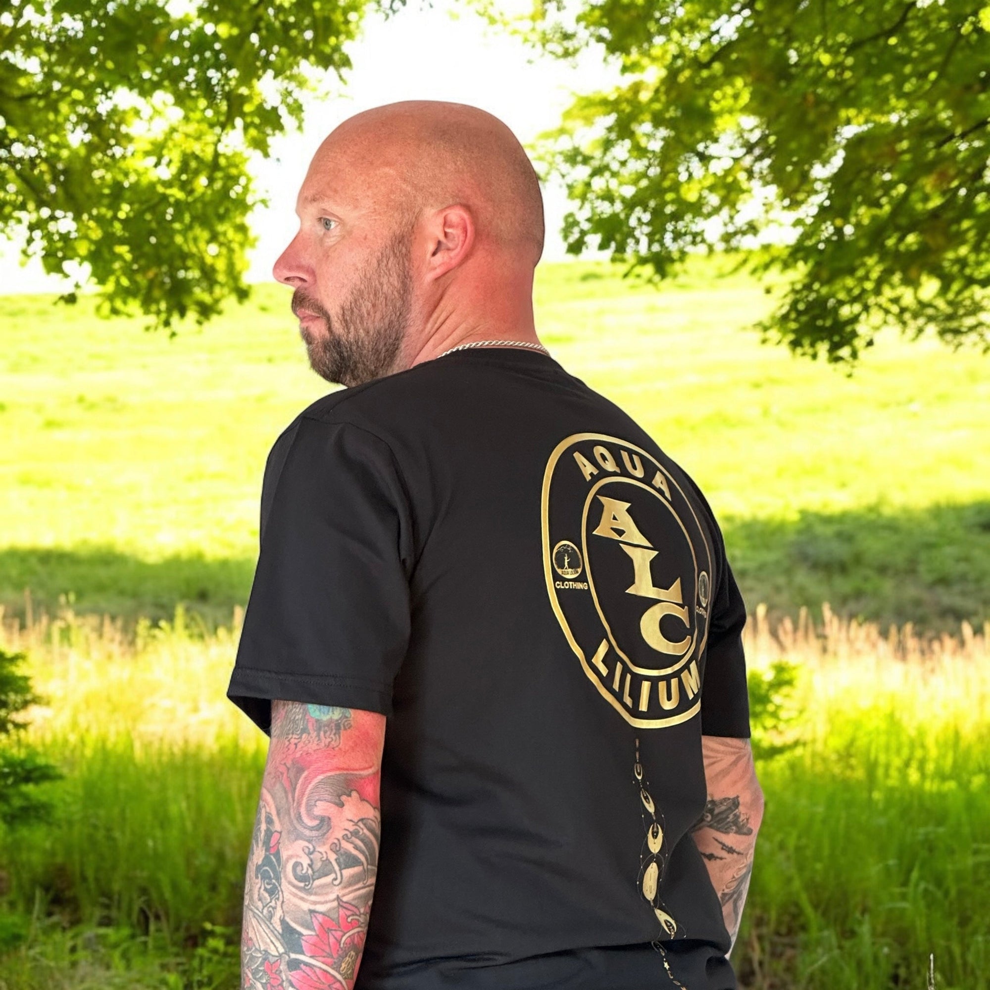 Gold Logo T Shirt