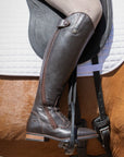 Long Riding Field Boots in Brown