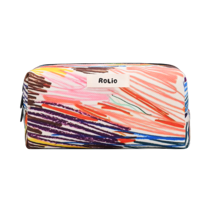 Graffiti Printed Wash Bag