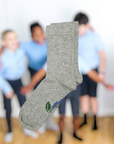 GREY SCHOOL SOCKS - KIDS (PLAIN SOCKS)