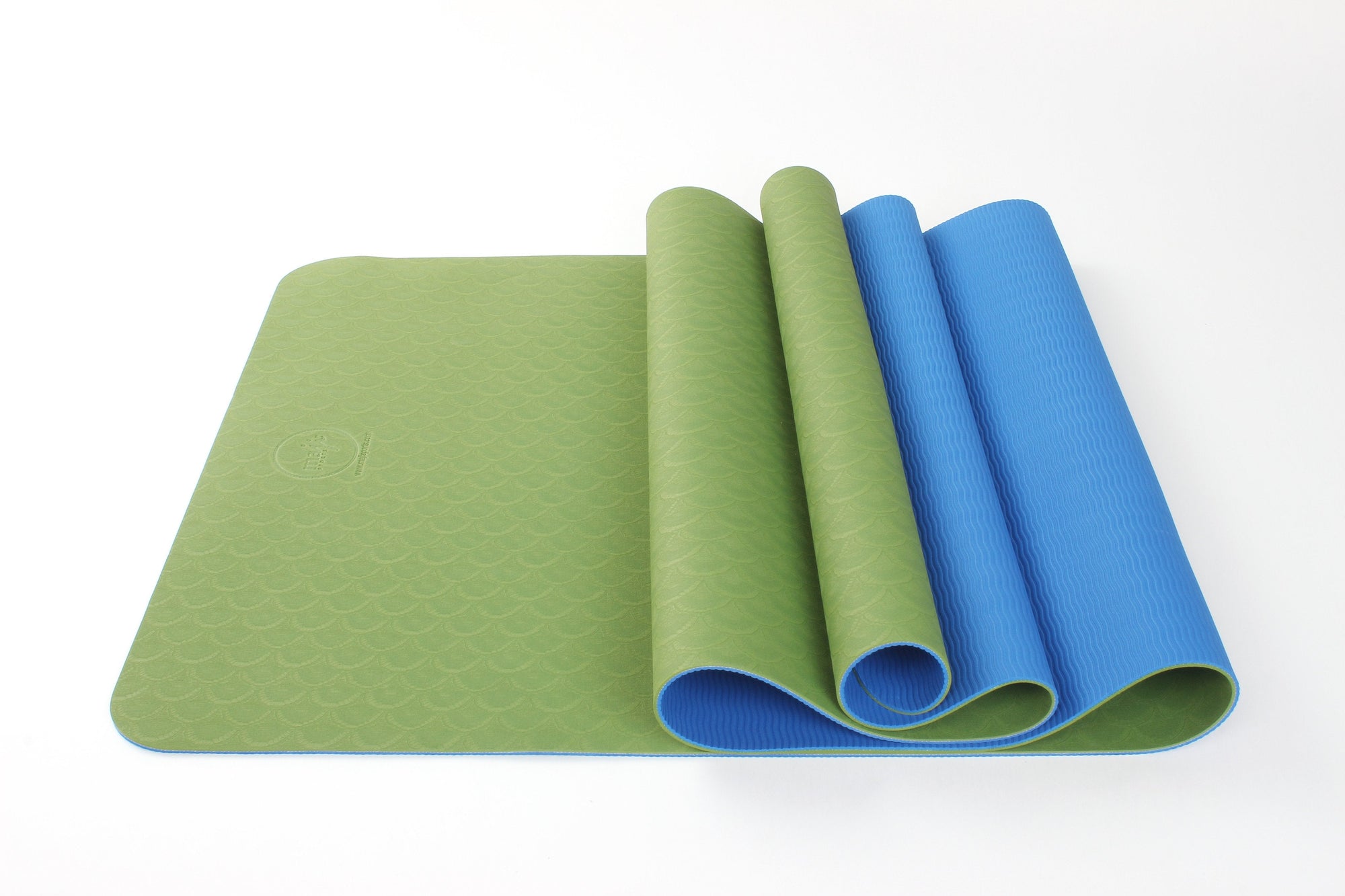 2 Tone TPE Premium Yoga Mat-7