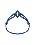 Green Clover Cord Bracelet