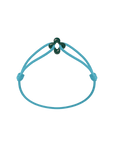 Mini Green Clover Cord Bracelet