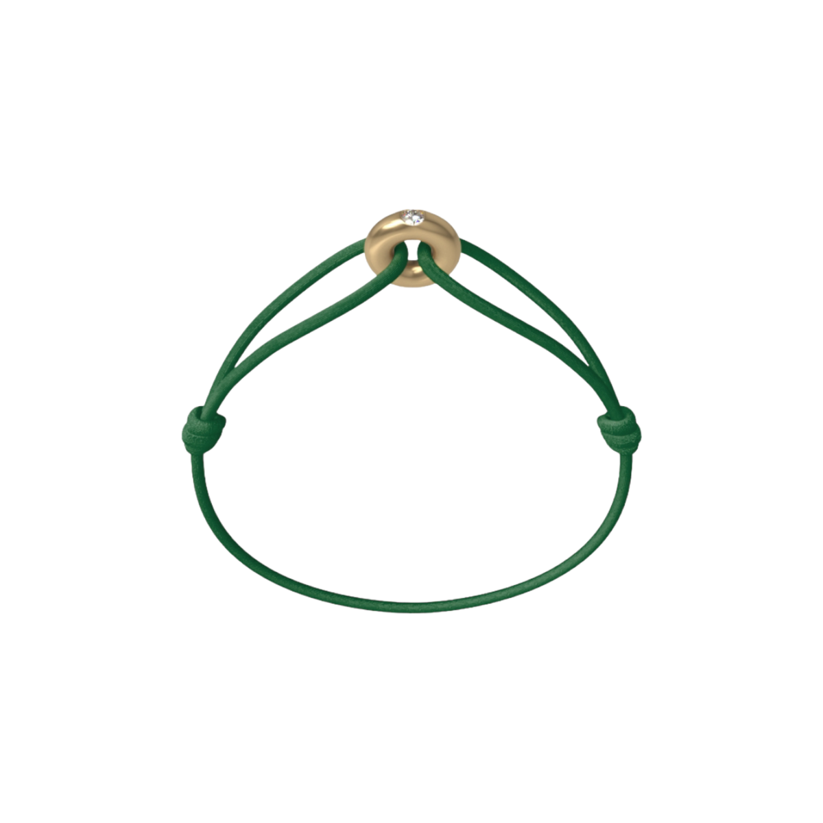 Mini Golden Soho Diamond Cord Bracelet