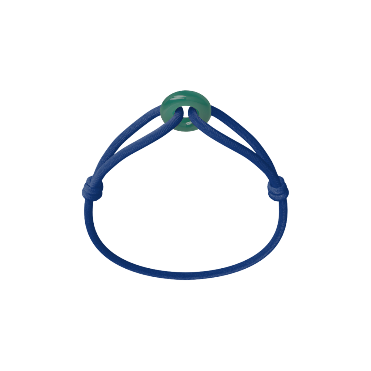 Green Soho Cord Bracelet