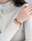 Golden Regent Cord Bracelet