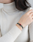 Coral Soho Cord Bracelet