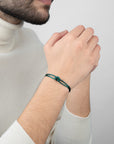 Green Soho Cord Bracelet