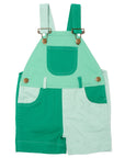 Tonal Colourblock Shorts - Green