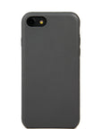 iPhone 7/8 Case, Grey Leather