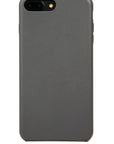 iPhone 7/8 Plus Case, Grey Leather