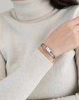 Snow Regent Cord Bracelet