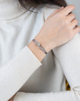 Mini Silver Soho Cord Bracelet