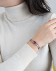 Coral Soho Cord Bracelet
