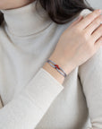 Red Soho Cord Bracelet