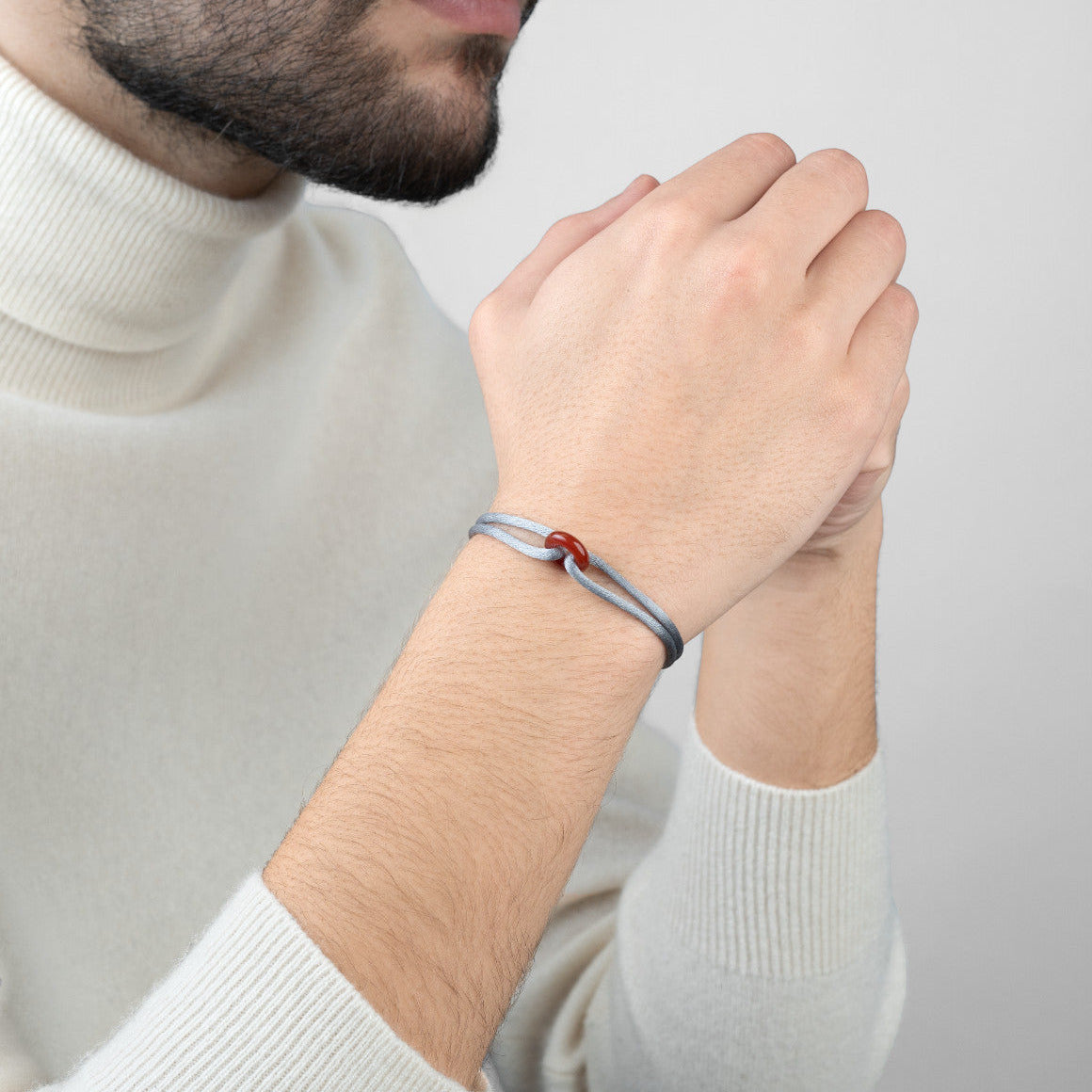 Red Soho Cord Bracelet