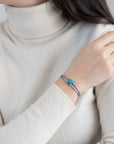 Blue Soho Cord Bracelet