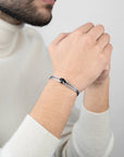 Black Soho Cord Bracelet