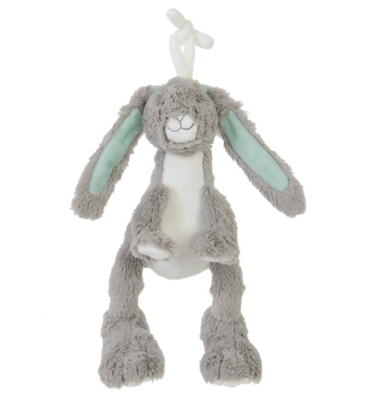 Grey Rabbit Twine no. 1 Plush Animal by Happy Horse-0
