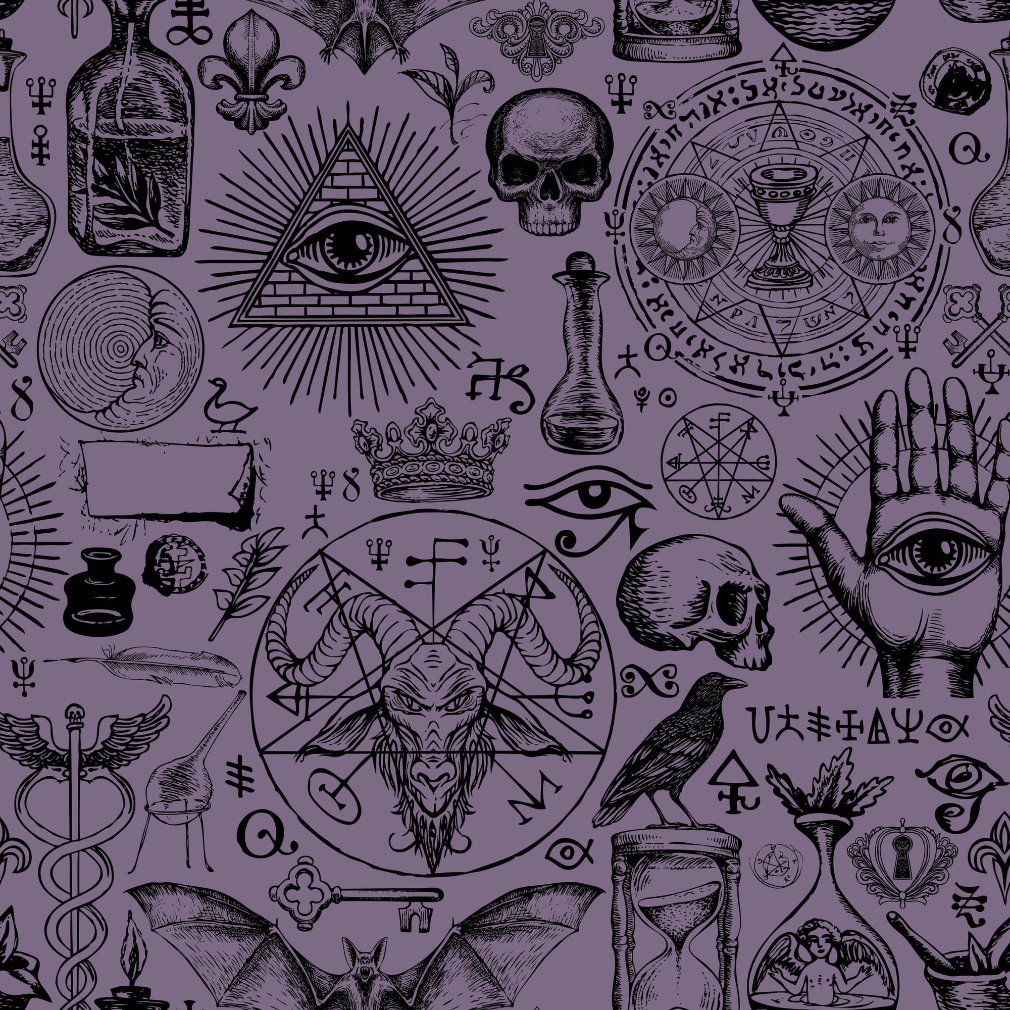 Diablo Gothic Occult Wallpaper