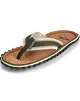 Khaki Flip Flops for Women