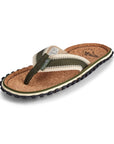 Khaki Flip Flops for Men