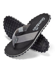 Duckbill Flip Flops Men's Black and Grey