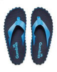 Duckbill Waterproof Flip Flops for Women in Navy