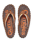 Cairns Men's Flip Flops in Orange