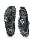 Islander Flip Flops Men's Midnight Black