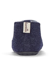 Men's Slipper Boot in Navy and Grey