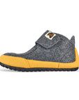 Quokka Men's Slipper Boots in Grey and Curry