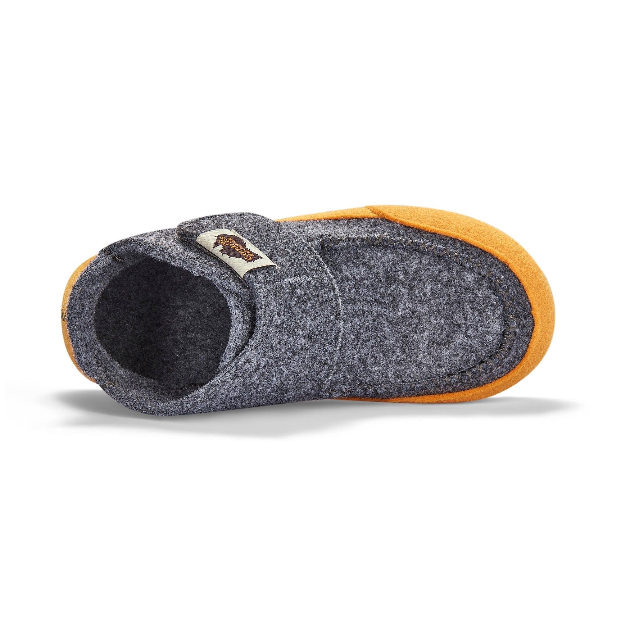 Quokka Men's Slipper Boots in Grey and Curry