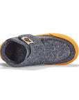 Quokka Men's Slipper Boots in Grey and Curry