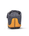 Quokka Men's Slipper Boots in Grey and Curry