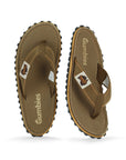 Classic Khaki Flip Flops for Men