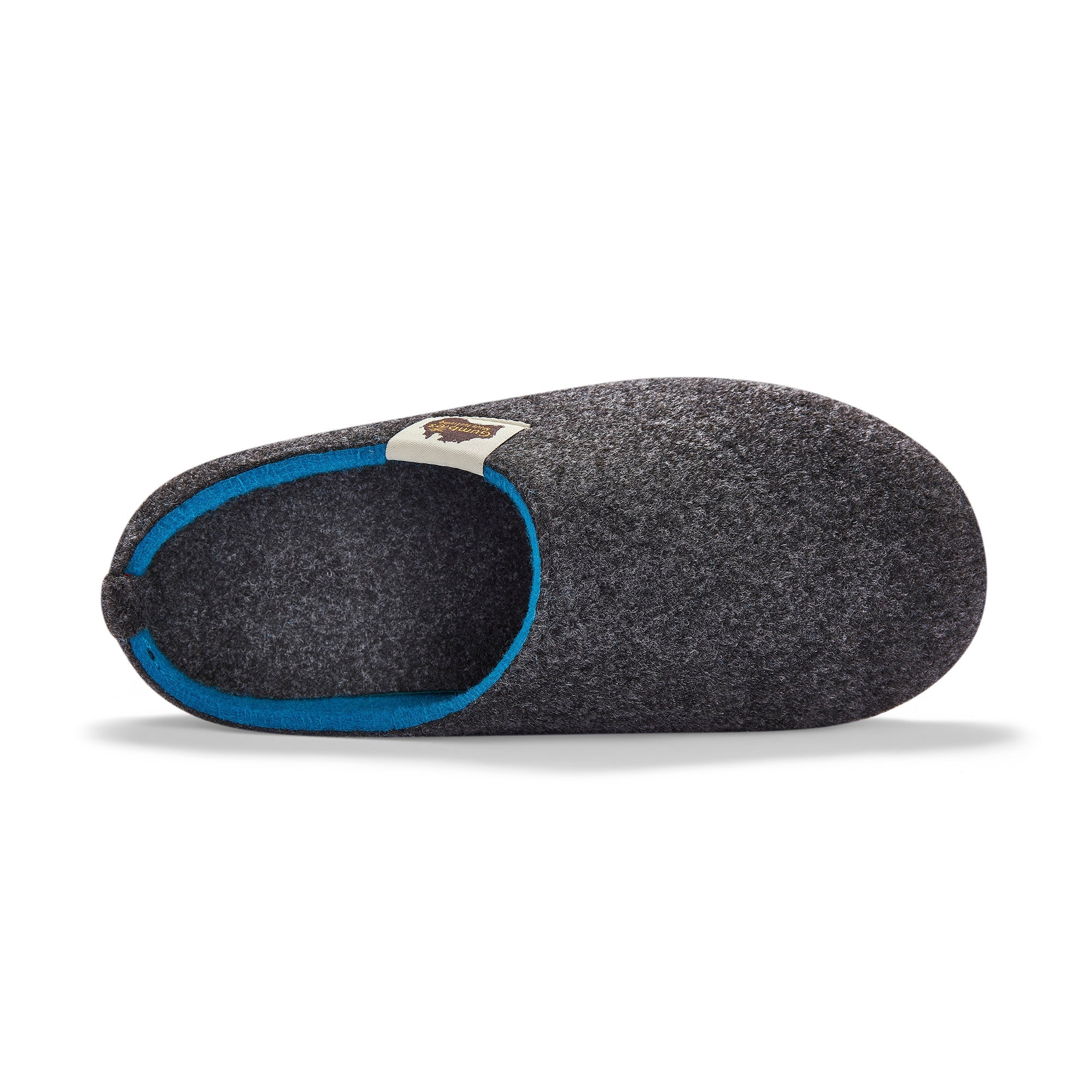 Outback Women's Slipper in Charcoal and Turquoise