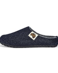 Outback Men's Slipper in Navy and Grey
